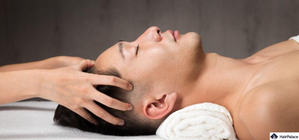 scalp massage