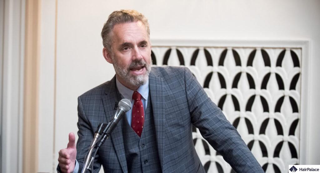 jordan peterson hair loss story