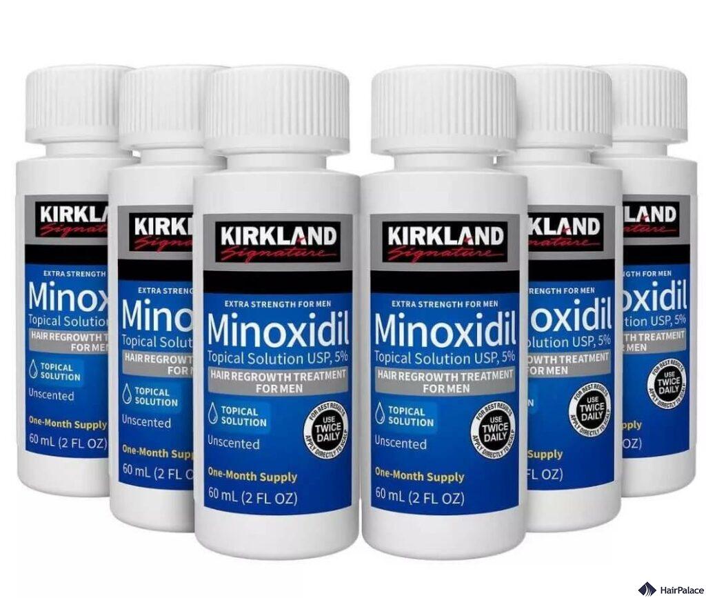 5 percent minoxidil against hair loss