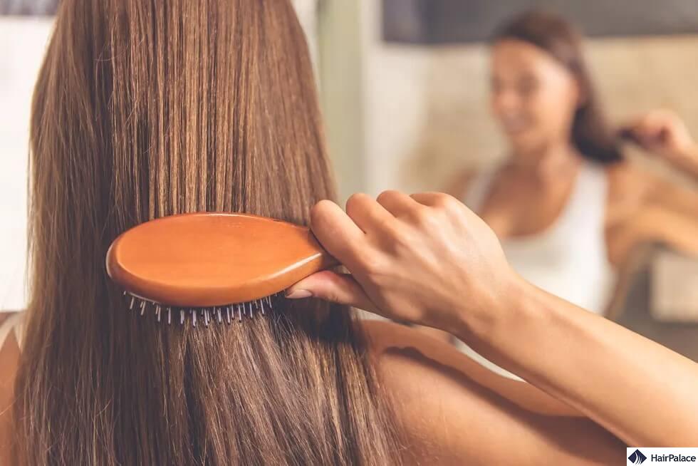 does brushing hair stimualte hair growth